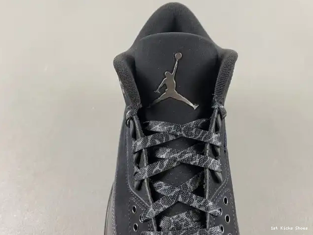 1st Kicks Shoes Air 3 Cat Black CT8532-001 Jordan 0514